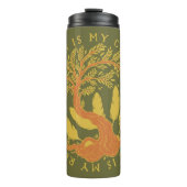 地球は私の教会、自然は私の宗教 タンブラー (正面)