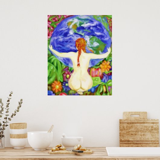 地球は私の母である ポスター (キッチン)