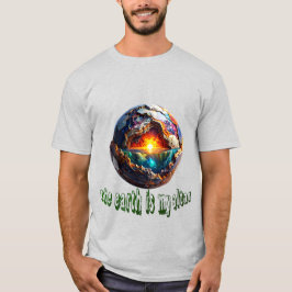 地球は私の祭壇 001 Tシャツ