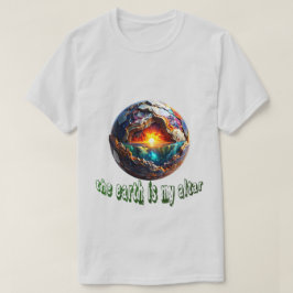 地球は私の祭壇 001 Tシャツ