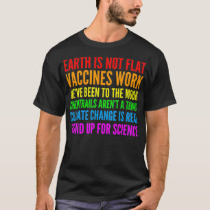 地球は科学の 先生 Tシャツ