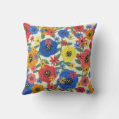 地球は花で笑います クッション (裏面)