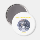 地球は1つしかない…(青い大理石の地球) マグネット (正面/裏面)