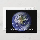 地球は、ここにいたことを望みます ポストカード (正面/裏面)