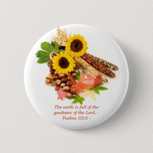 地球は…ピンの長所の完全です 缶バッジ (正面)