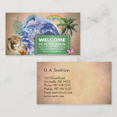 地球へようこそ 名刺 (正面/裏面)