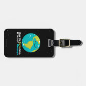 地球をきれい保って下さい ラゲッジタグ (正面横)