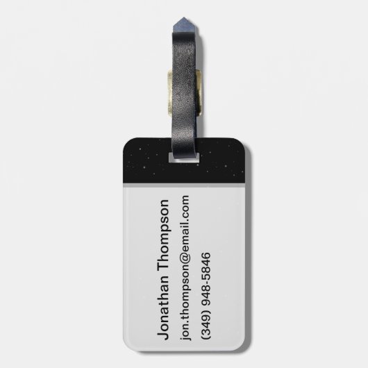 地球をきれい保って下さい ラゲッジタグ (裏面縦)