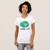 地球をきれい保って下さい Tシャツ (正面フル)
