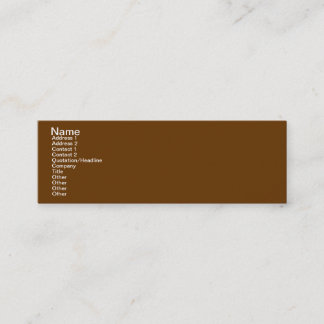 地球をインスパイア スキニー名刺