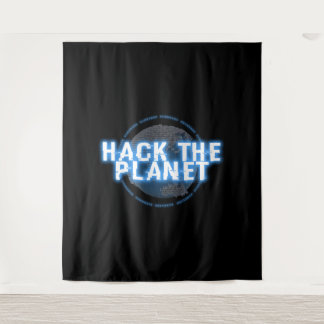 地球をサイバー攻撃する タペストリー