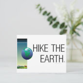 地球をハイキングしよう ポストカード (スタンド正面)