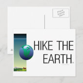 地球をハイキングしよう ポストカード (正面/裏面)