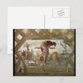 地球を作成している神 ポストカード (正面/裏面)