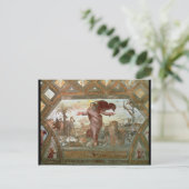 地球を作成している神 ポストカード (スタンド正面)