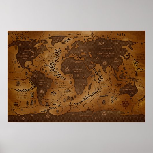 地球を反転した惑星 ポスター (正面)