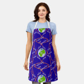 地球を周回する人工衛星 エプロン (着用した状態)