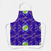 地球を周回する人工衛星 エプロン (正面)