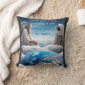 地球を固定しようとしている クッション (ブランケット)