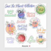 地球を守るコレクション ステッカー シール (シート)