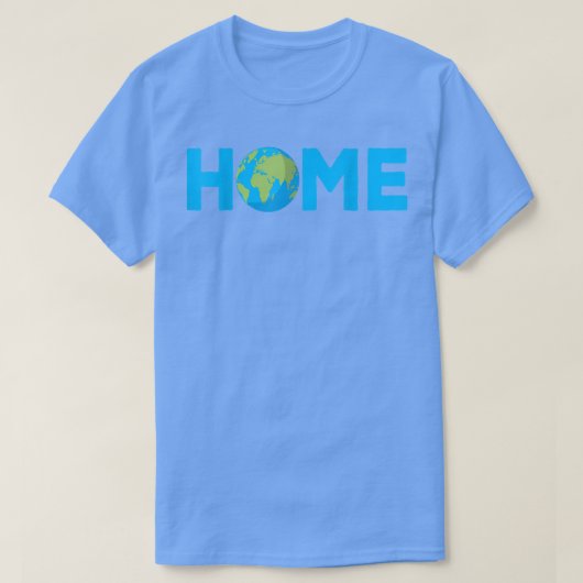 地球を守る地球を守る Tシャツ (デザイン正面)