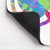 地球を平和的に受け入れる マウスパッド (コーナー)