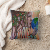 地球を愛して下さい クッション (ブランケット)