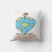 地球を愛する クッション (裏面)