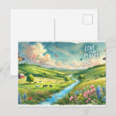 地球を愛せよ！ ポストカード (正面/裏面)