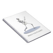 地球を揺り動かす ノートブック (右側)