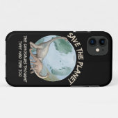 地球を救う彼ら考えが持った恐竜… Case-Mate iPhoneケース (裏面(横))