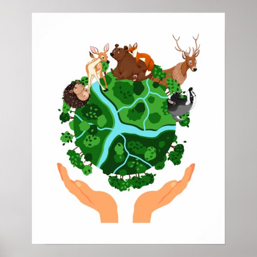 地球を救う気候変動 ポスター (正面)