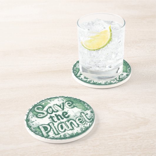 地球を救う コースター (側面)