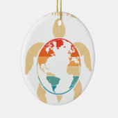 地球を救う セラミックオーナメント (右)
