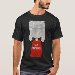 地球を救う – プラスチックはもうない Tシャツ