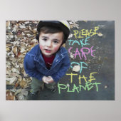 地球を救う ポスター (正面)