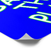 地球を救う ポスター (角)