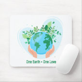 地球を救え。ワンアース・ワン・ラブ マウスパッド (マウス)