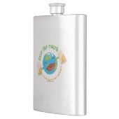 地球を救って下さい フラスク (左)