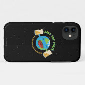 地球を救って下さい Case-Mate iPhoneケース (裏面(横))