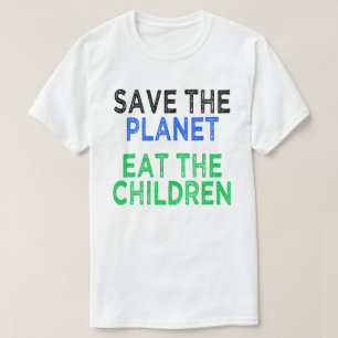 地球を救食べう子供の贈り物 Tシャツ