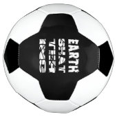 地球を粉々にする サッカーボール (回転)