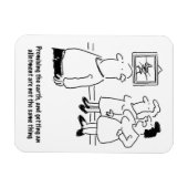 地球を約束する - ただの区画取得 マグネット (横)