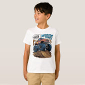 地球を駆け抜ける轟音を上げる獣 Tシャツ (正面フル)