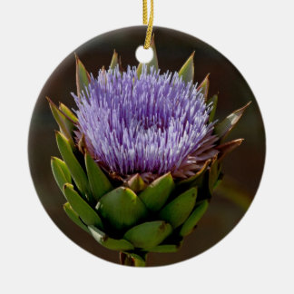 地球アーティチョーク、花のCynara Cardunculus、 セラミックオーナメント