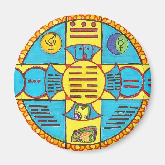 地球ウォーク マグネット (正面)