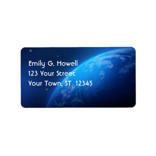 地球エイブリレーベル ラベル (正面)