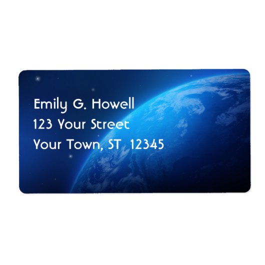 地球エイブリレーベル ラベル (正面)