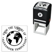 地球エレガント地球地図ライブラリー集 セルフインキングスタンプ (インサイチュ)