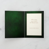 地球エレガント平和金ゴールド台本と木 シーズンカード (内部)